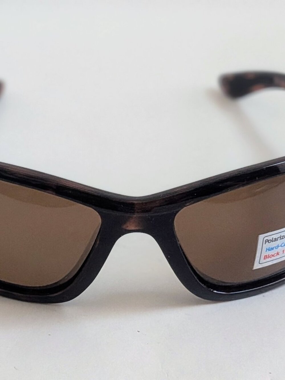 NWT Vintage 90's Solar Wrap PC Frame Polarized Sport Sunglasses (S. Tortoise)